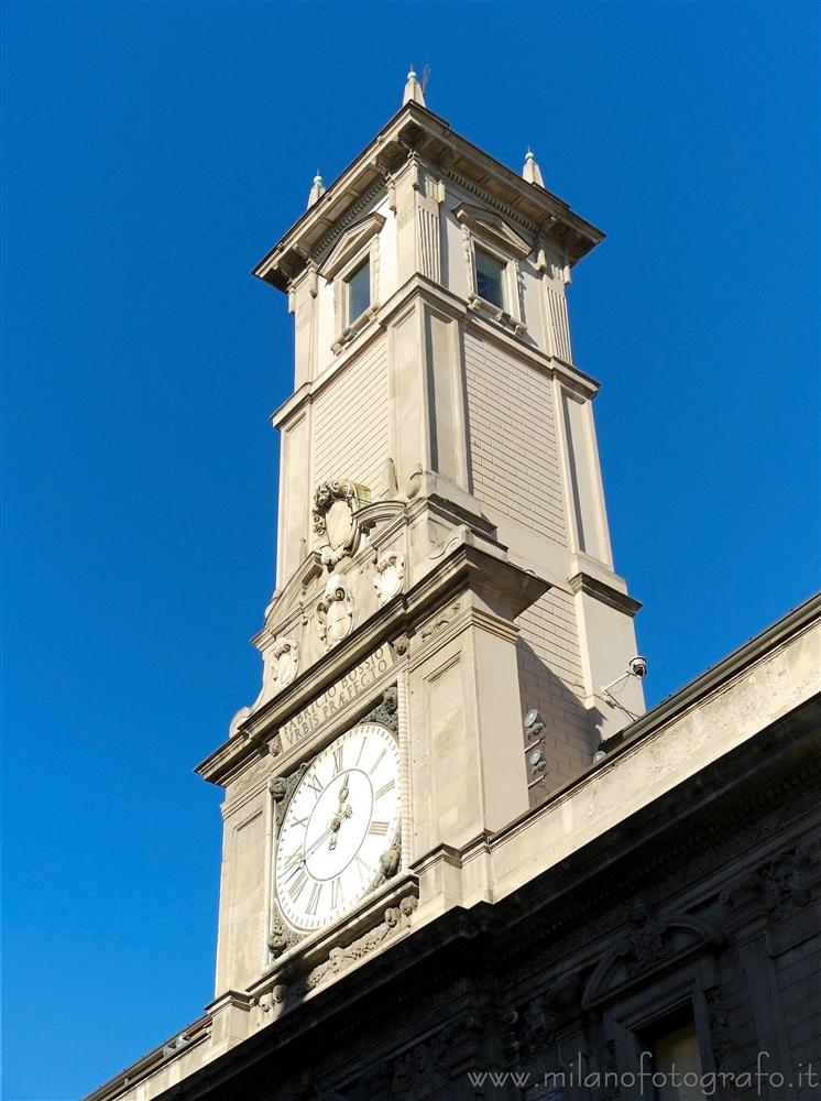 Milan (Italy) - The tower of the Giuriconsulti Palace